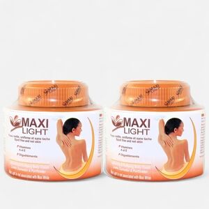 2-Pack Maxi Light Creme With Vitamin A & E 550ml